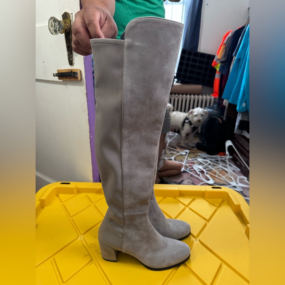 Stuart Witzman Suede Over-Knee Boots Size 6